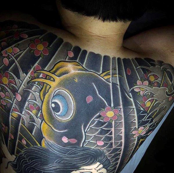 japanische wellen tattoo 25