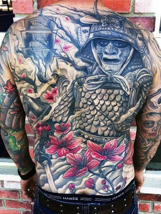 japanischer tempel schreine tattoo 93