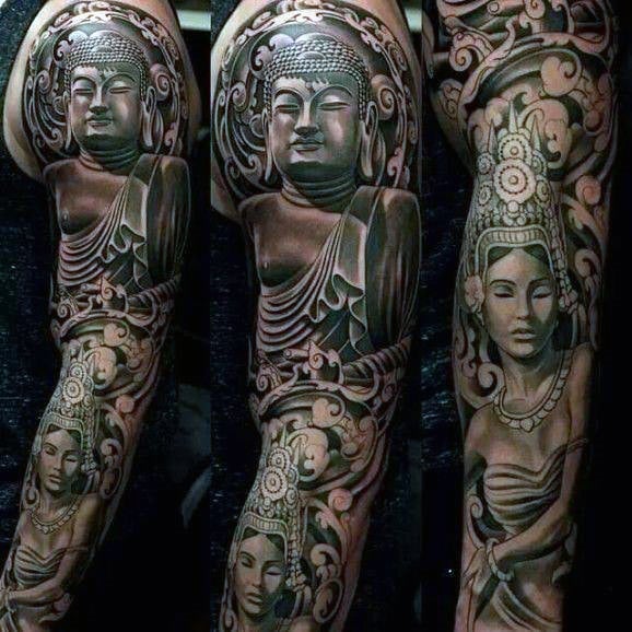 buddhistische tattoo 175