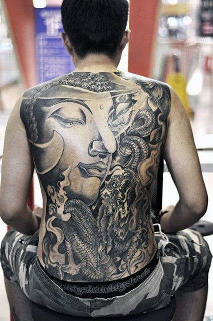 buddhistische tattoo 19