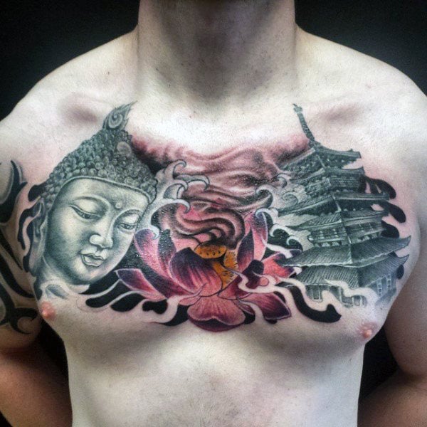 buddhistische tattoo 35