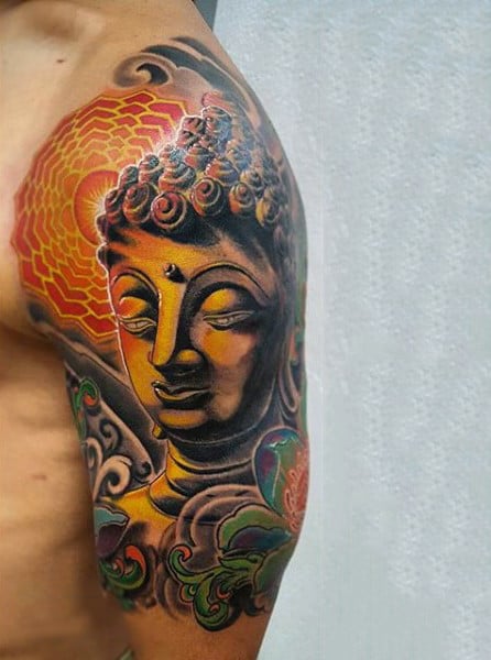 buddhistische tattoo 37