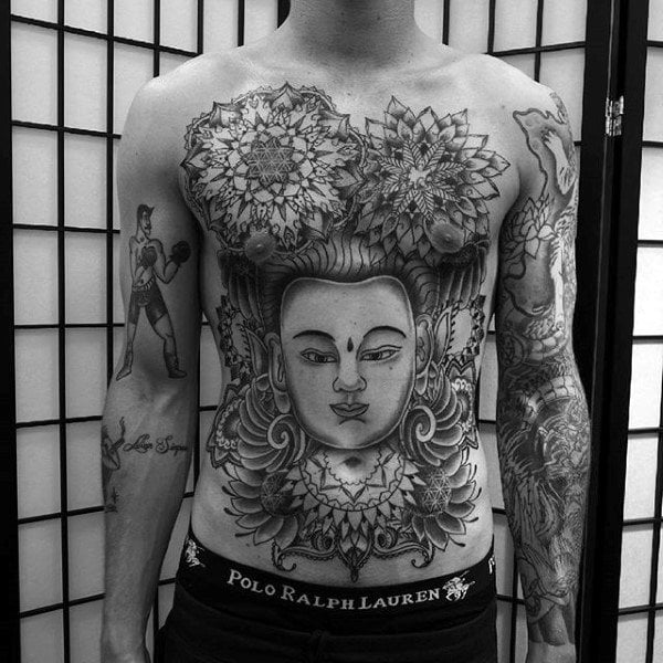 buddhistische tattoo 73