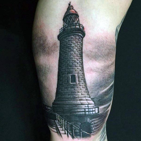 leuchtturm tattoo 01