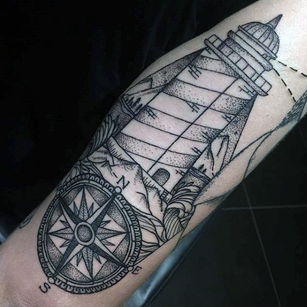 leuchtturm tattoo 106