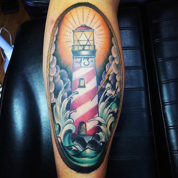 leuchtturm tattoo 115