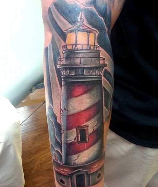 leuchtturm tattoo 121