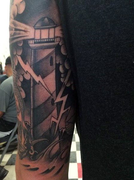 leuchtturm tattoo 124