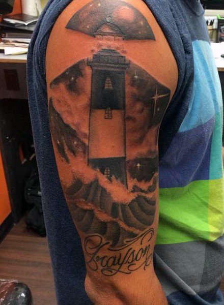 leuchtturm tattoo 133