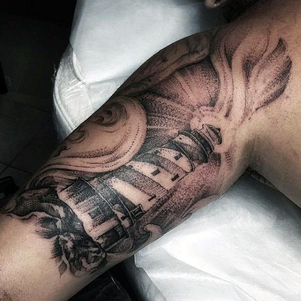 leuchtturm tattoo 160