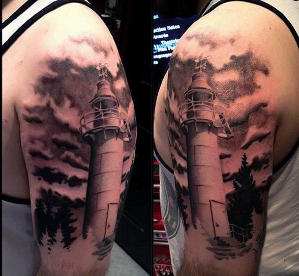 leuchtturm tattoo 163