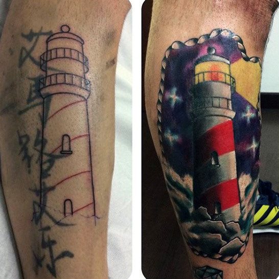 leuchtturm tattoo 172