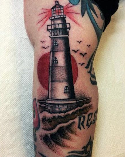 leuchtturm tattoo 193