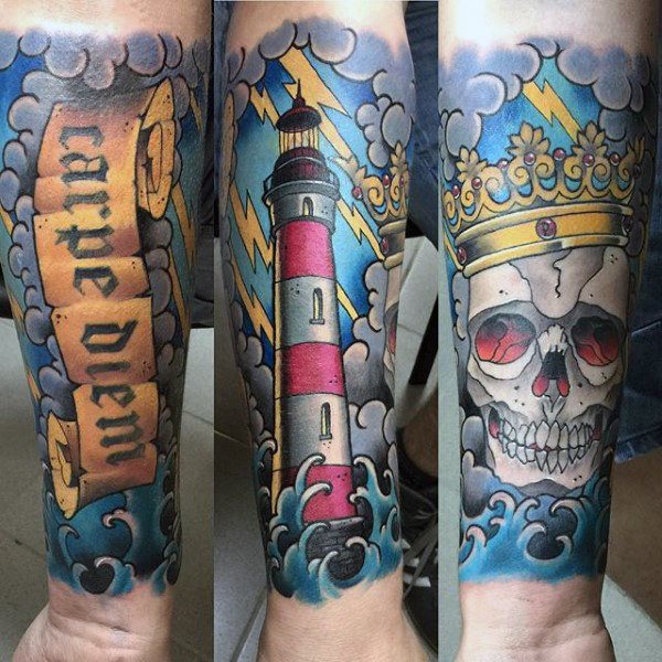 leuchtturm tattoo 247