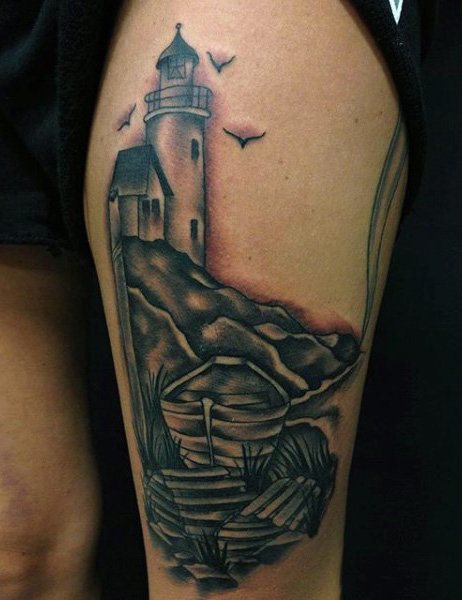 leuchtturm tattoo 265