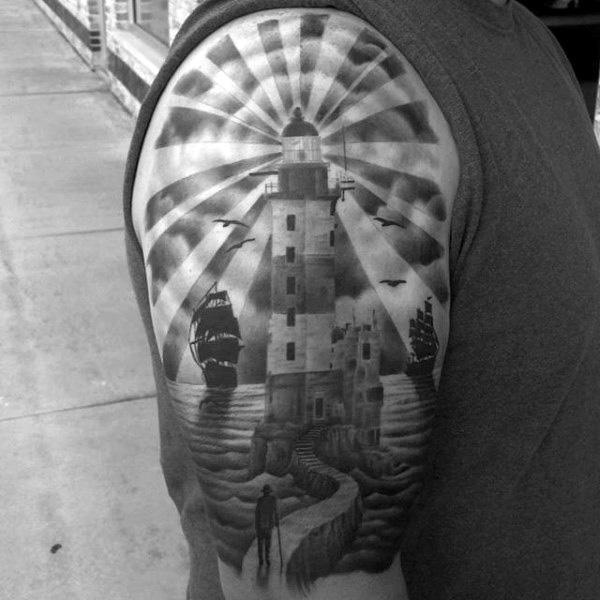 leuchtturm tattoo 277