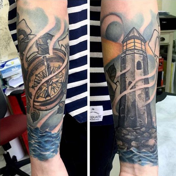 leuchtturm tattoo 289