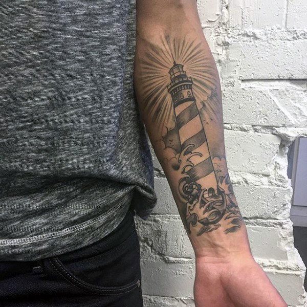 leuchtturm tattoo 40