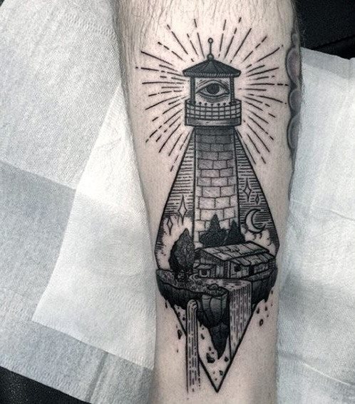 leuchtturm tattoo 49