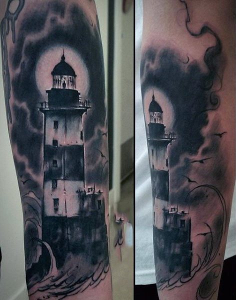 leuchtturm tattoo 61