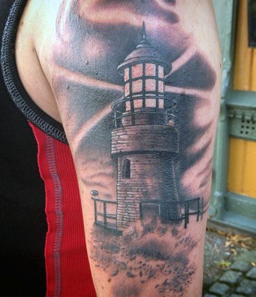 leuchtturm tattoo 70