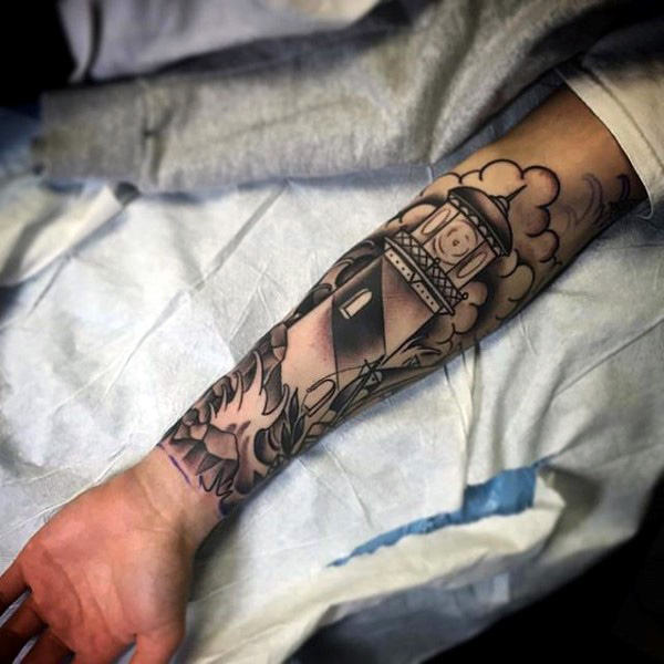 leuchtturm tattoo 97