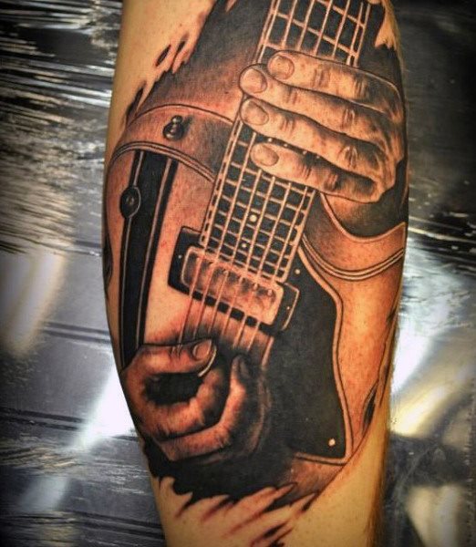 gitarre tattoo 01