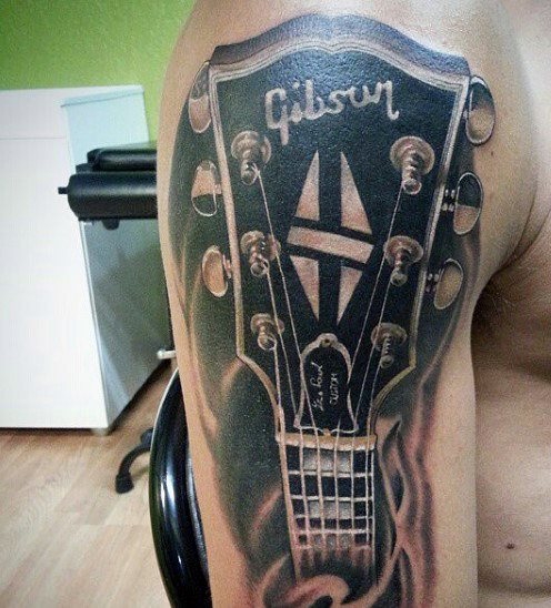 gitarre tattoo 103