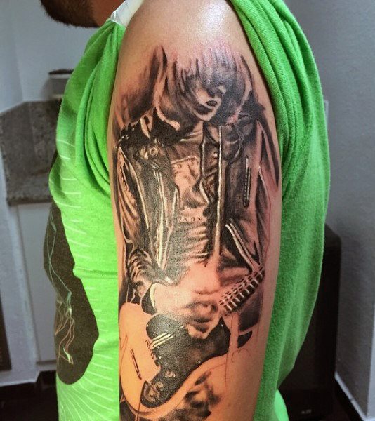 gitarre tattoo 13