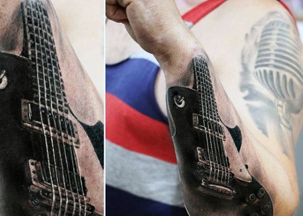 gitarre tattoo 166