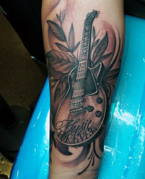 gitarre tattoo 22