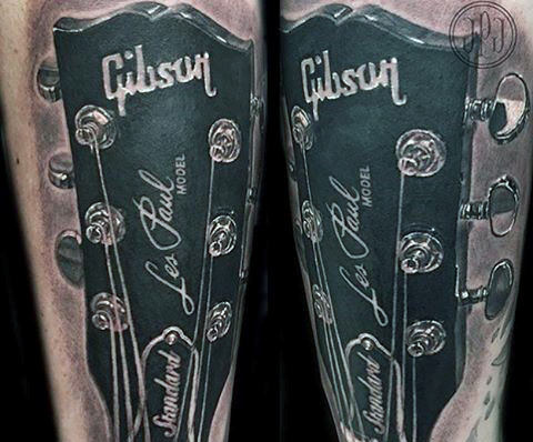 gitarre tattoo 25