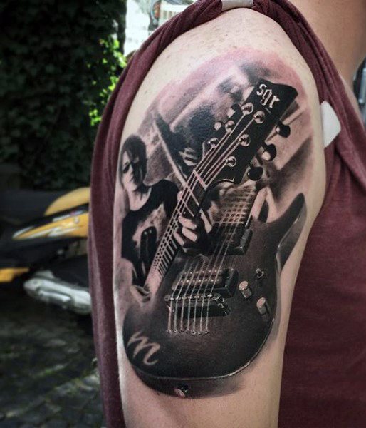 gitarre tattoo 31
