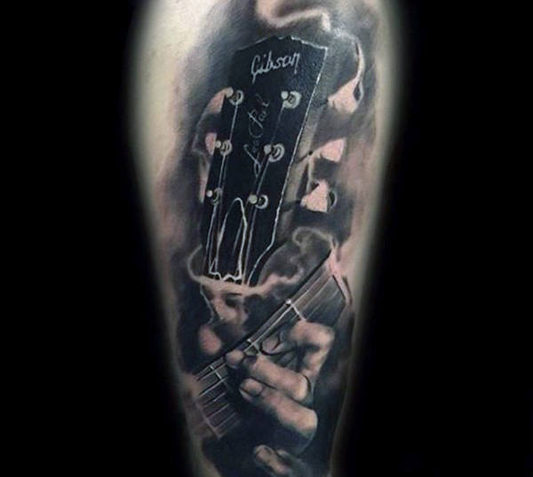 gitarre tattoo 46