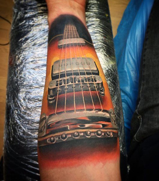 gitarre tattoo 97