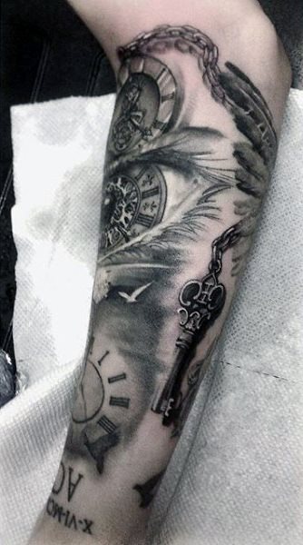 schluessel tattoo 163
