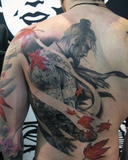 samurai tattoo 109