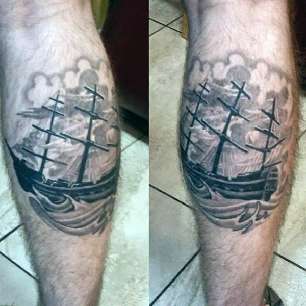 segelboot tattoo 13