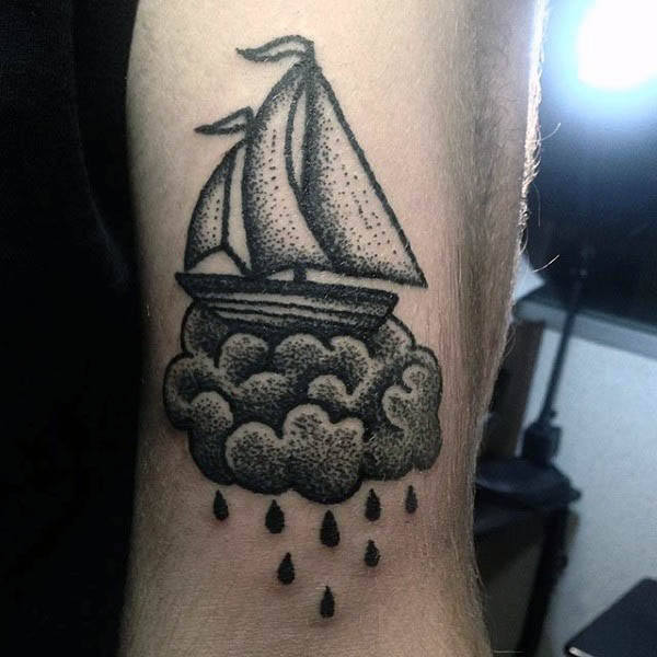 segelboot tattoo 37