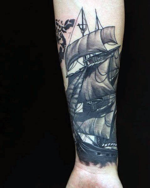 segelboot tattoo 85