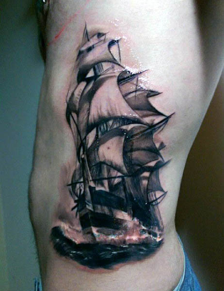 segelboot tattoo 91