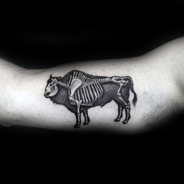 bison tattoo  07