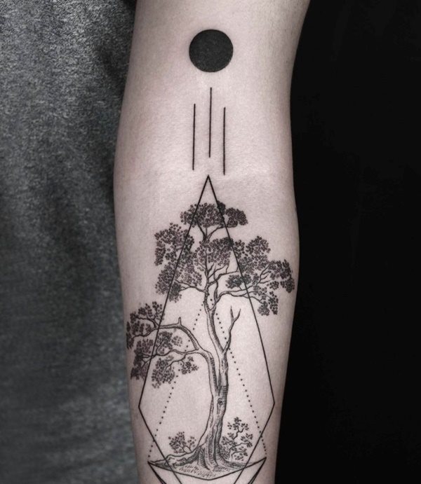 geometrische tattoo 116