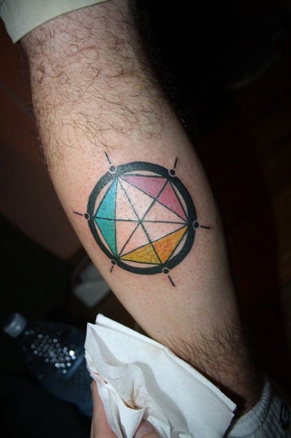 geometrische tattoo 1322
