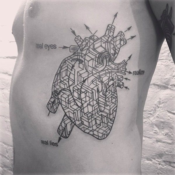 geometrische tattoo 244