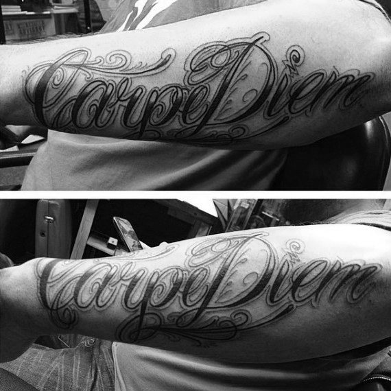 carpe diem tattoo 10