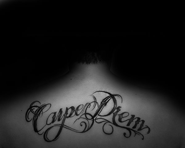carpe diem tattoo 187