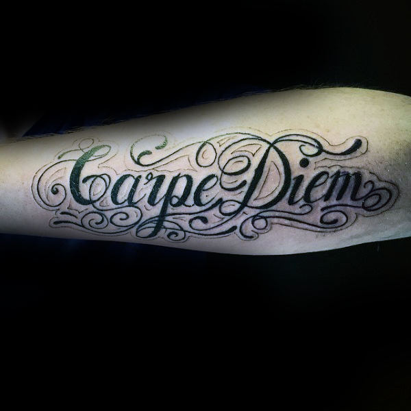 carpe diem tattoo 19