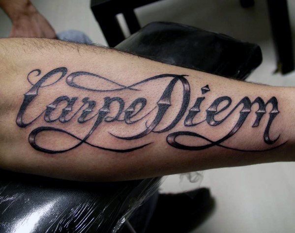 carpe diem tattoo 208