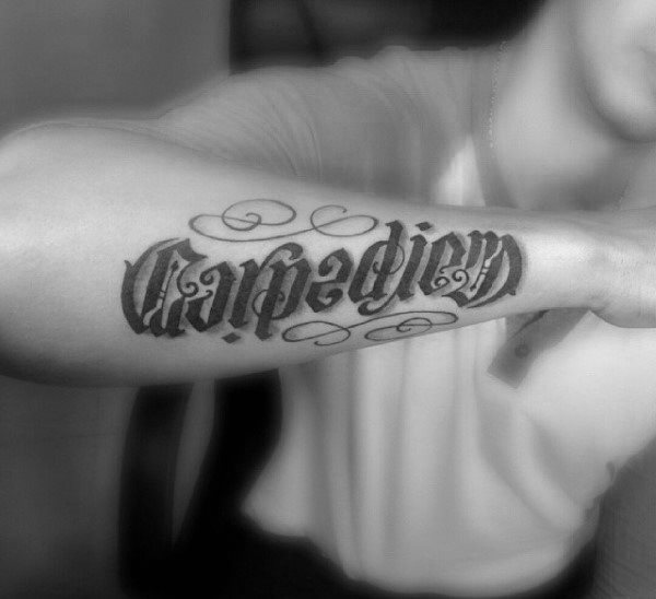 carpe diem tattoo 46
